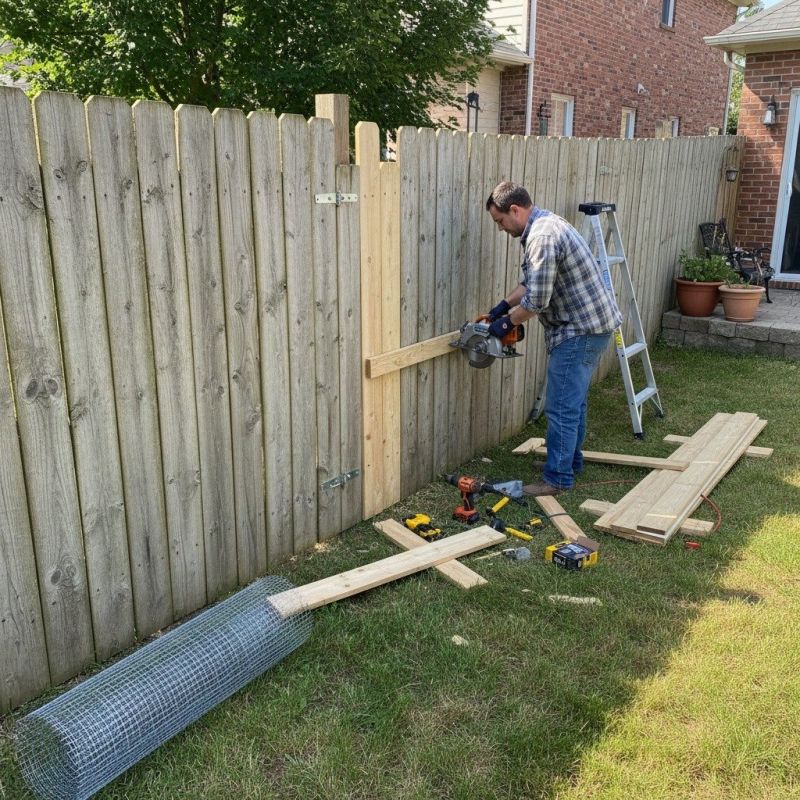 Handyman Fence Repair